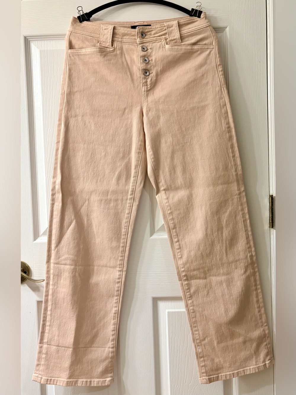 Sanctuary Light Pink LUNA Cuffed Jeans size 6/28 NWOT
